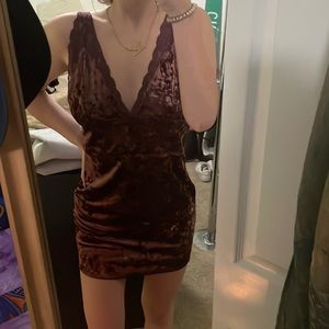 Free People Velvet Dress